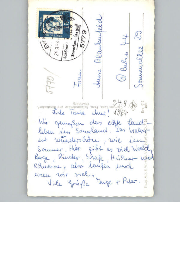 Eversberg Fliegeraufnahme Turn- und Schuetzenhalle – Bild 2