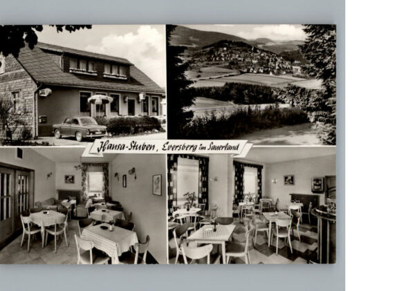 Eversberg Gasthaus Hansa-Stuben