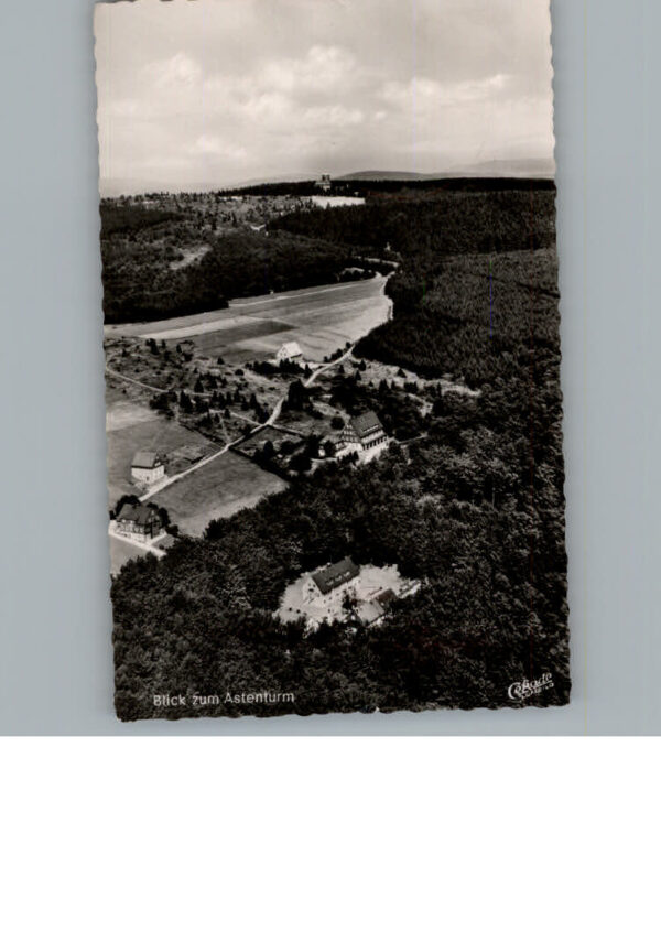Winterberg Hochsauerland Fliegeraufnahme Gaststaette Astenturm