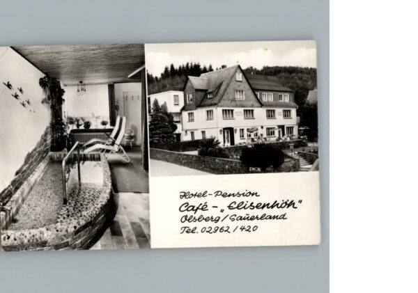 Olsberg Hotel Cafe Elisenhoeh