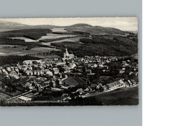 Winterberg Hochsauerland Fliegeraufnahme