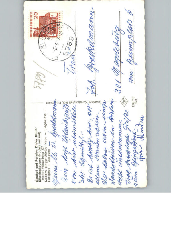 Elkeringhausen Winterberg Gasthof Pension Dieter Mueller – Bild 2