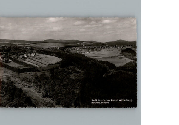 Winterberg Hochsauerland Fliegeraufnahme