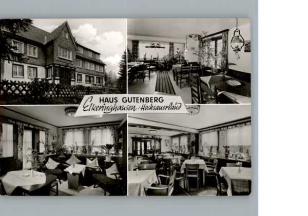 Elkeringhausen Winterberg Hotel Haus Gutenberg
