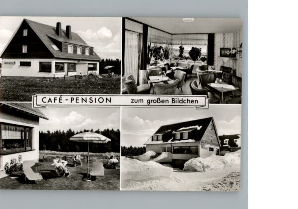 Altastenberg Cafe Pension Zum grossen Bildchen