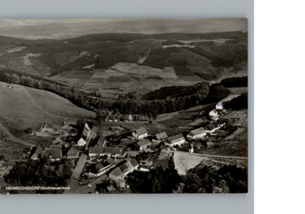 Heinrichsdorf Sauerland Fliegeraufnahme
