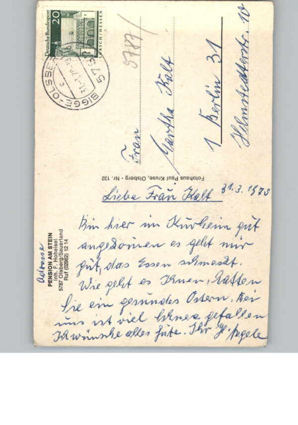 Olsberg Pension Am Stein – Bild 2