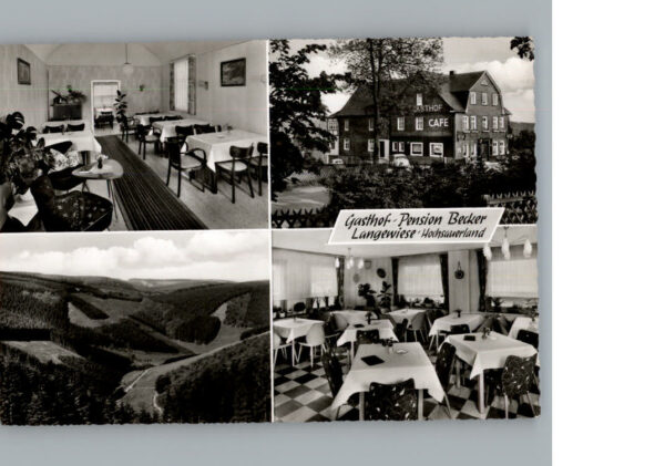 Langewiese Gasthof Pension Becker