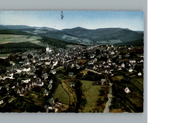 Winterberg Hochsauerland Fliegeraufnahme