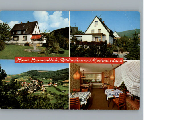 Duedinghausen Medebach Pension Haus Sonnenblick