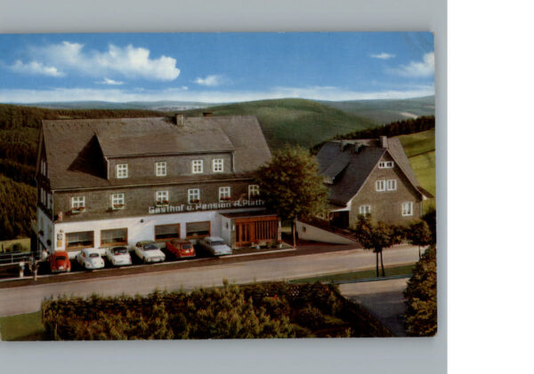 Altastenberg Gasthof Platte