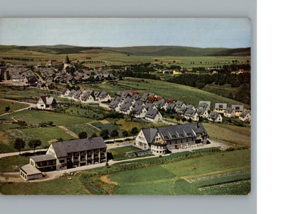 Winterberg Hochsauerland Fliegeraufnahme