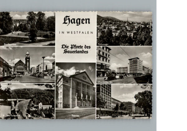 Hagen Westfalen Hauptbahnhof Elberfelder Str., Koernerstr. ...