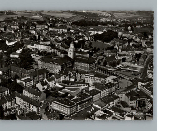 Witten Ruhr Fliegeraufnahme