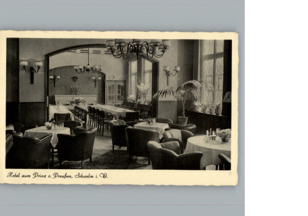 Schwelm Hotel Zum Prinz v. Preussen