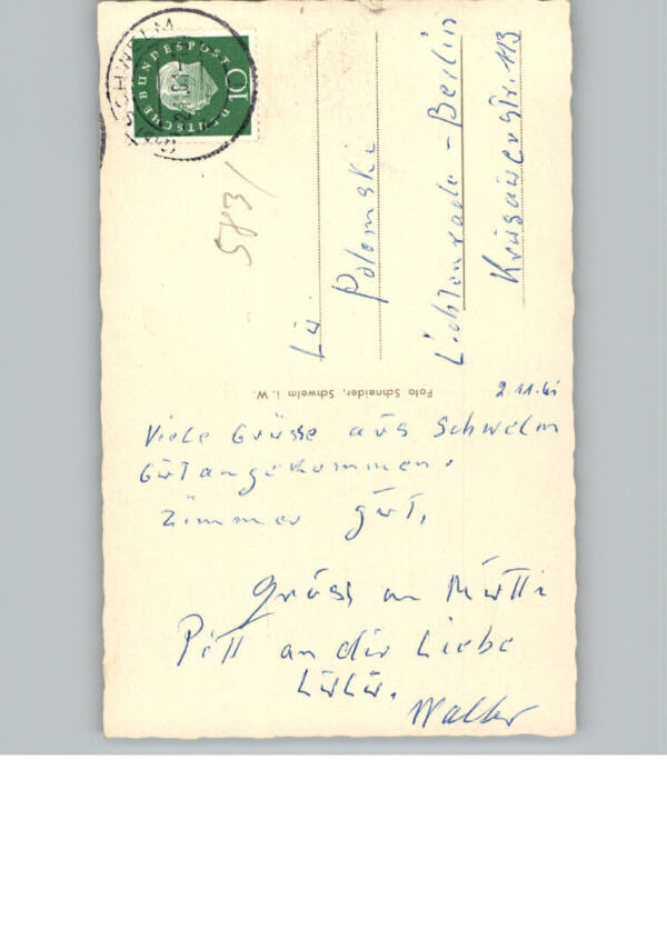 Schwelm Hotel Zum Prinz v. Preussen – Bild 2