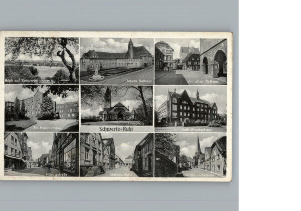 Schwerte Huesingstr. Muehlenstr., Koetterbachstr., Evgl.+Kath. Krankenhaus ...