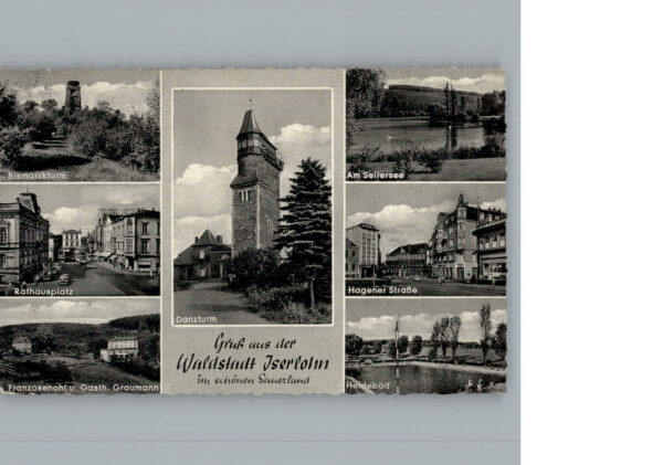 Iserlohn Hagener Str. Rathausplatz, Heidebad ...