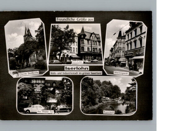 Iserlohn Bahnhofstr. Wermingserstr., Am Western Tor ...