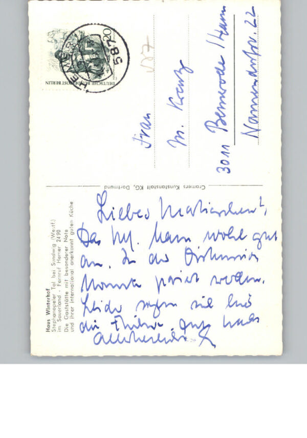 Hemer Gaststaette Haus Winterhof – Bild 2