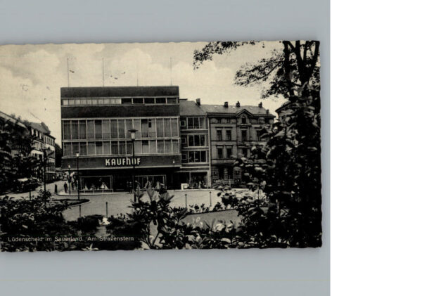 Luedenscheid Am Strassenstern Geschaeft Kaufhof