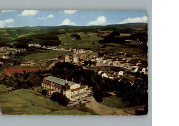 Luedenscheid Fliegeraufnahme Schuetzenhalle