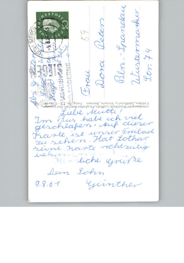 Siegen Westfalen Fliegeraufnahme Freibad – Bild 2