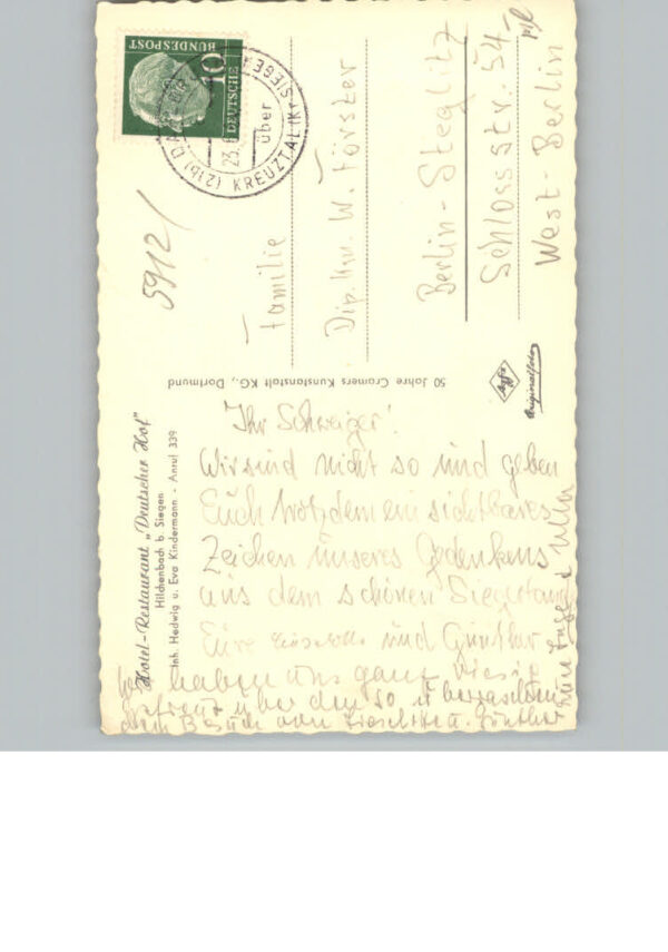 Hilchenbach Hotel Deutscher Hof – Bild 2