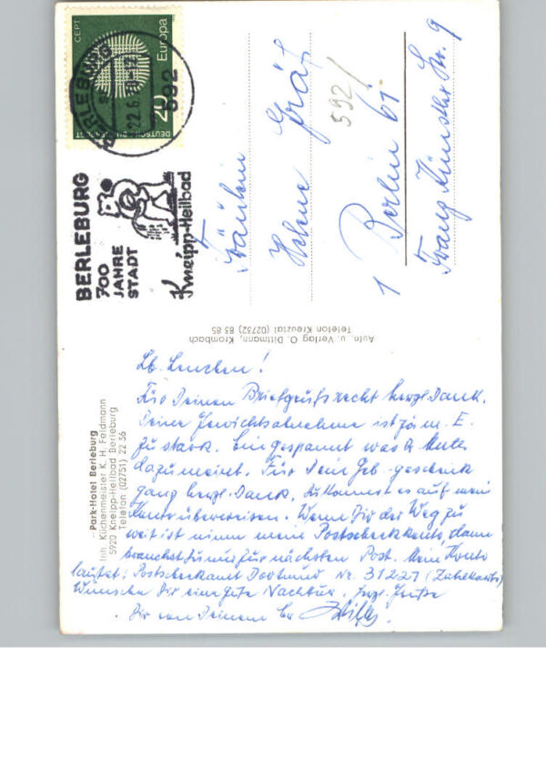 Bad  Berleburg Park-Hotel Berleburg – Bild 2