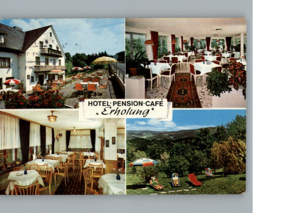 Bad  Berleburg Hotel Cafe Erholung