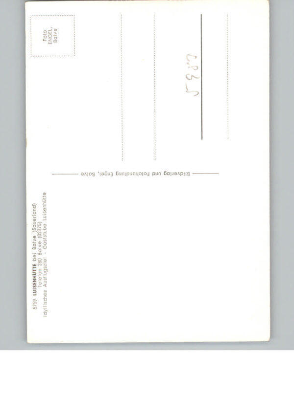 Balve Gaststube Luisenhuette – Bild 2