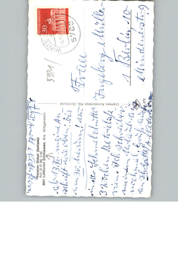 Girkhausen Bad Berleburg Pension Dickel – Bild 2