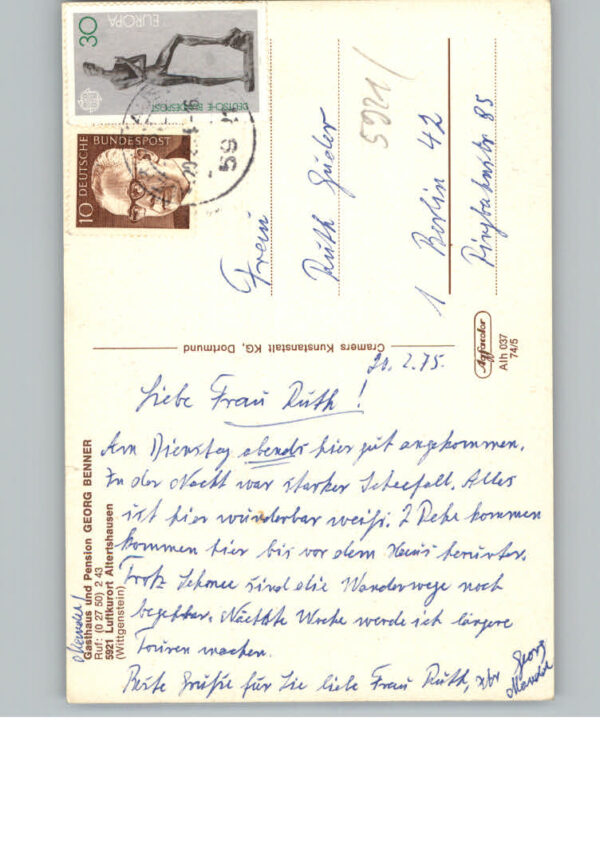 Alertshausen Gasthof Georg Benner – Bild 2