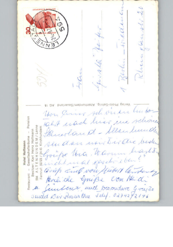 Altenhundem Hotel Hoffmann – Bild 2