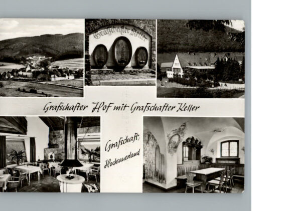 Grafschaft Sauerland Gasthof Grafschafter Hof Grafschafter Keller