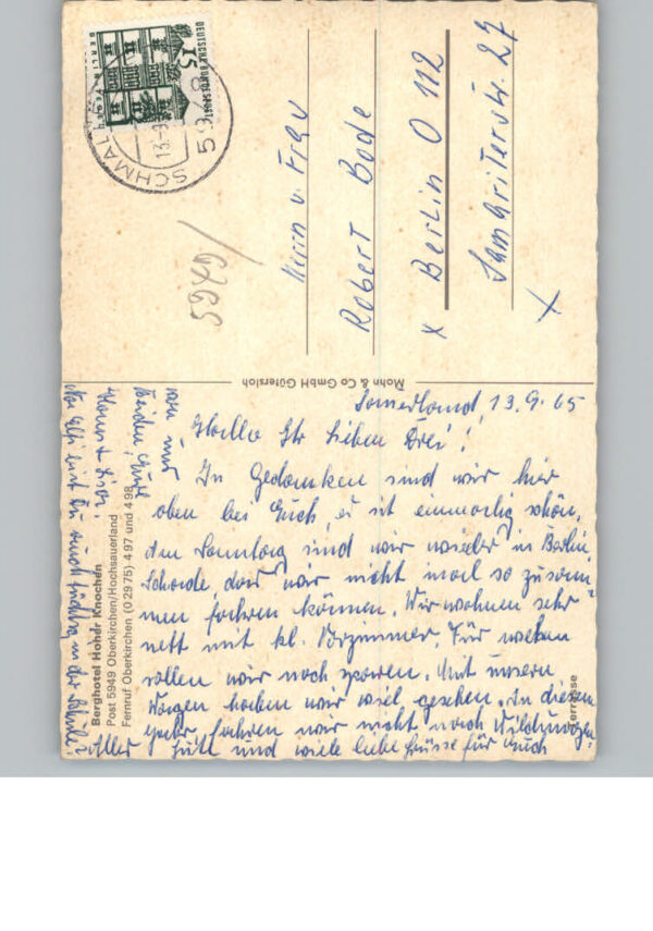 Schmallenberg Berghotel Hoher Knochen – Bild 2
