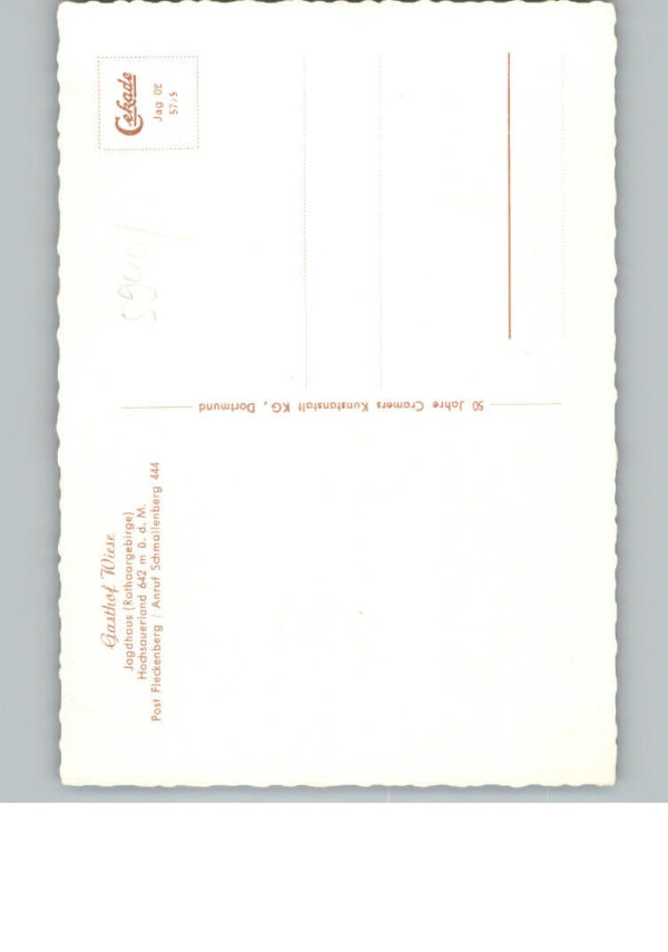 Jagdhaus Sauerland Gasthof Wiese – Bild 2