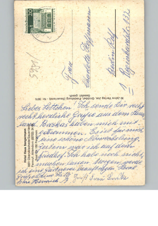 Oberveischede Hotel Haus Sangermann – Bild 2