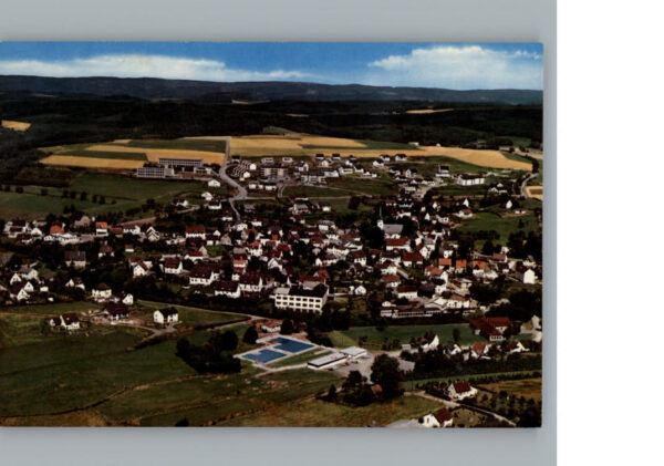 Herscheid Sauerland Fliegeraufnahme