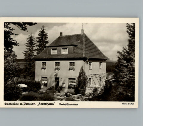 Werdohl Gaststaette Pension Forsthaus