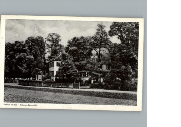 Frankfurt Main Historische Gerbermuehle