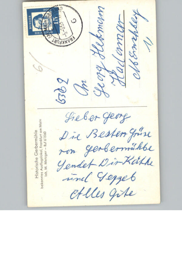 Frankfurt Main Historische Gerbermuehle – Bild 2
