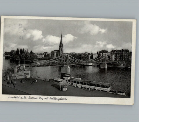 Frankfurt Main Eiserner Steg