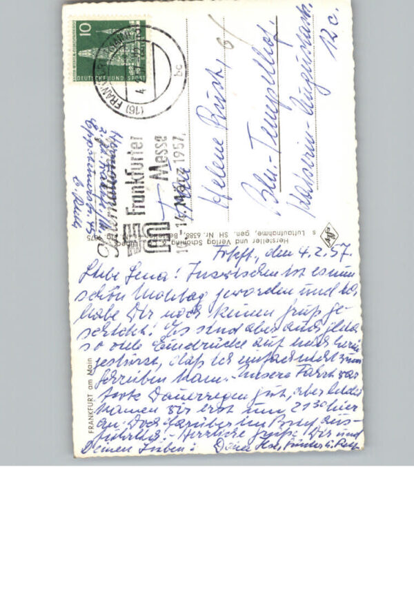 Frankfurt Main Fliegeraufnahme – Bild 2