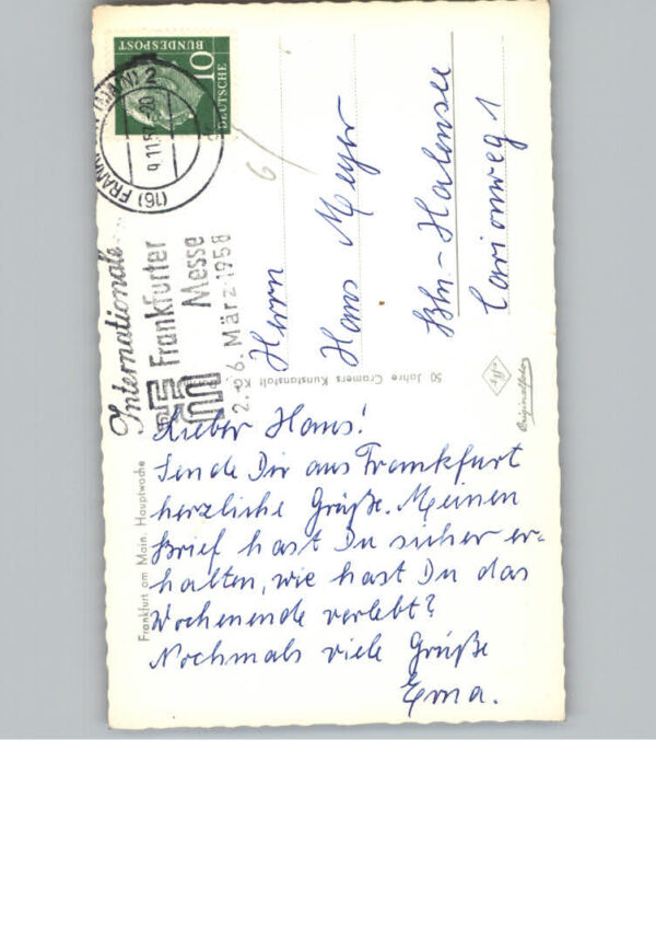 Frankfurt Main Hauptwache Strassenbahn – Bild 2