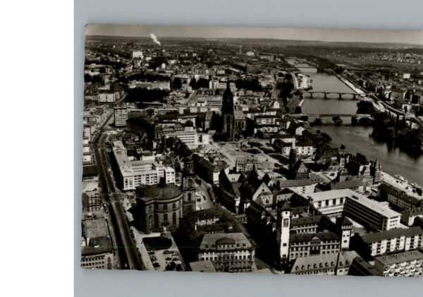Frankfurt Main Fliegeraufnahme