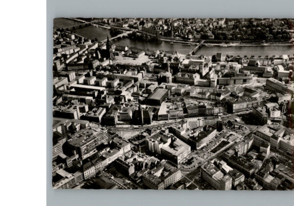 Frankfurt Main Fliegeraufnahme