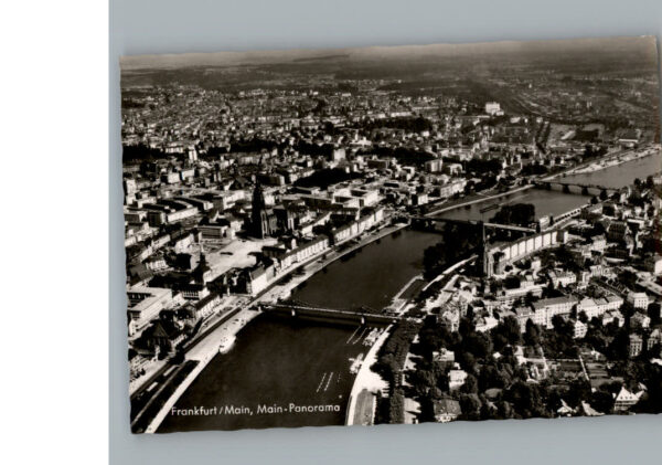 Frankfurt Main Fliegeraufnahme