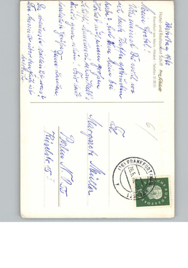 Hoechst Hotel Restaurant Peter Schlott – Bild 2