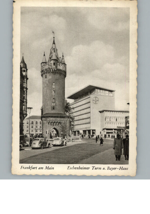Frankfurt Main Eschenheimer Turm Bayer-Haus